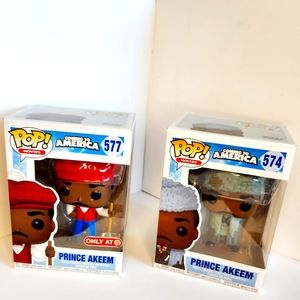 2 Prince Akeem Funko Pops
